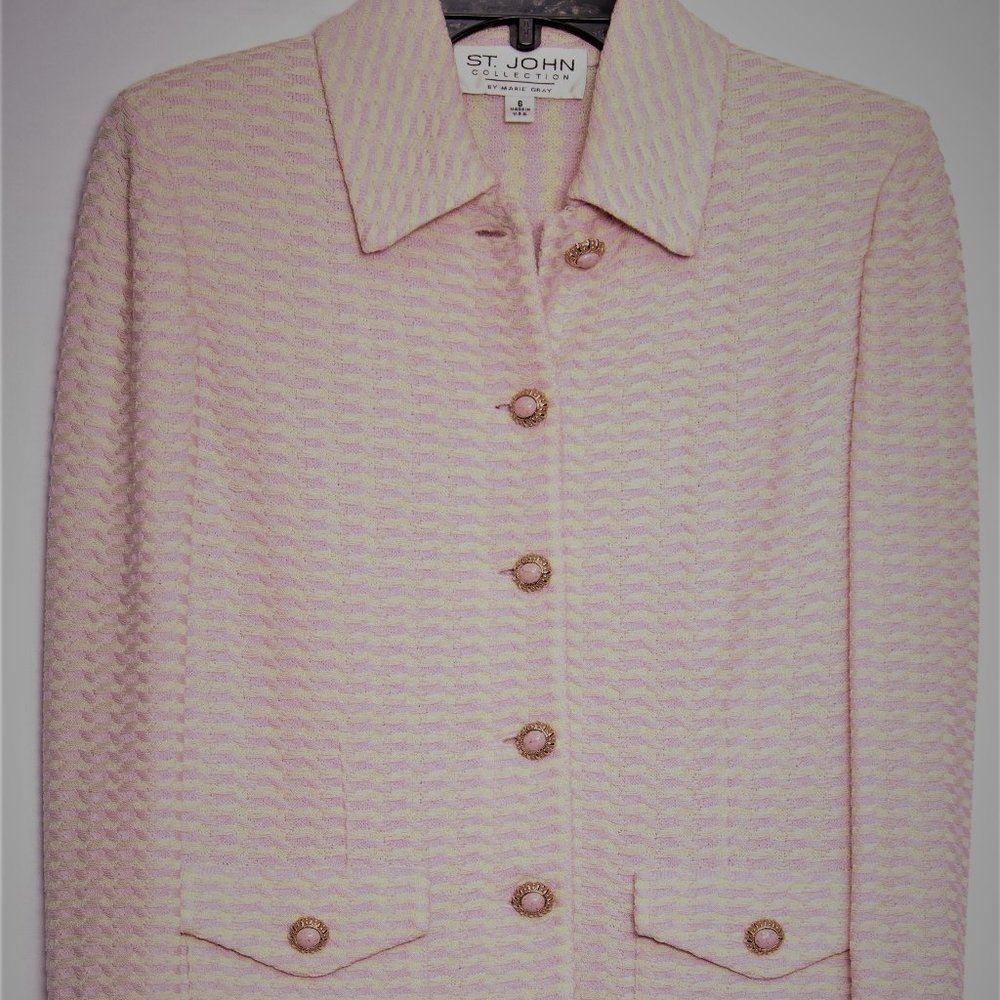 Lovely St. John Pink Jacket